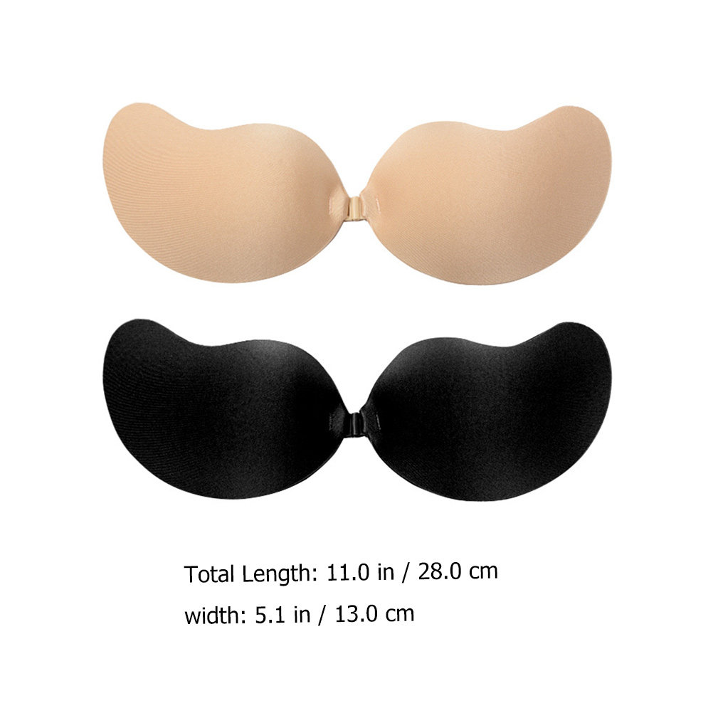 2Pcs Women's Invisible Sticky  - Strapless Bra Adhesive 评论和价格