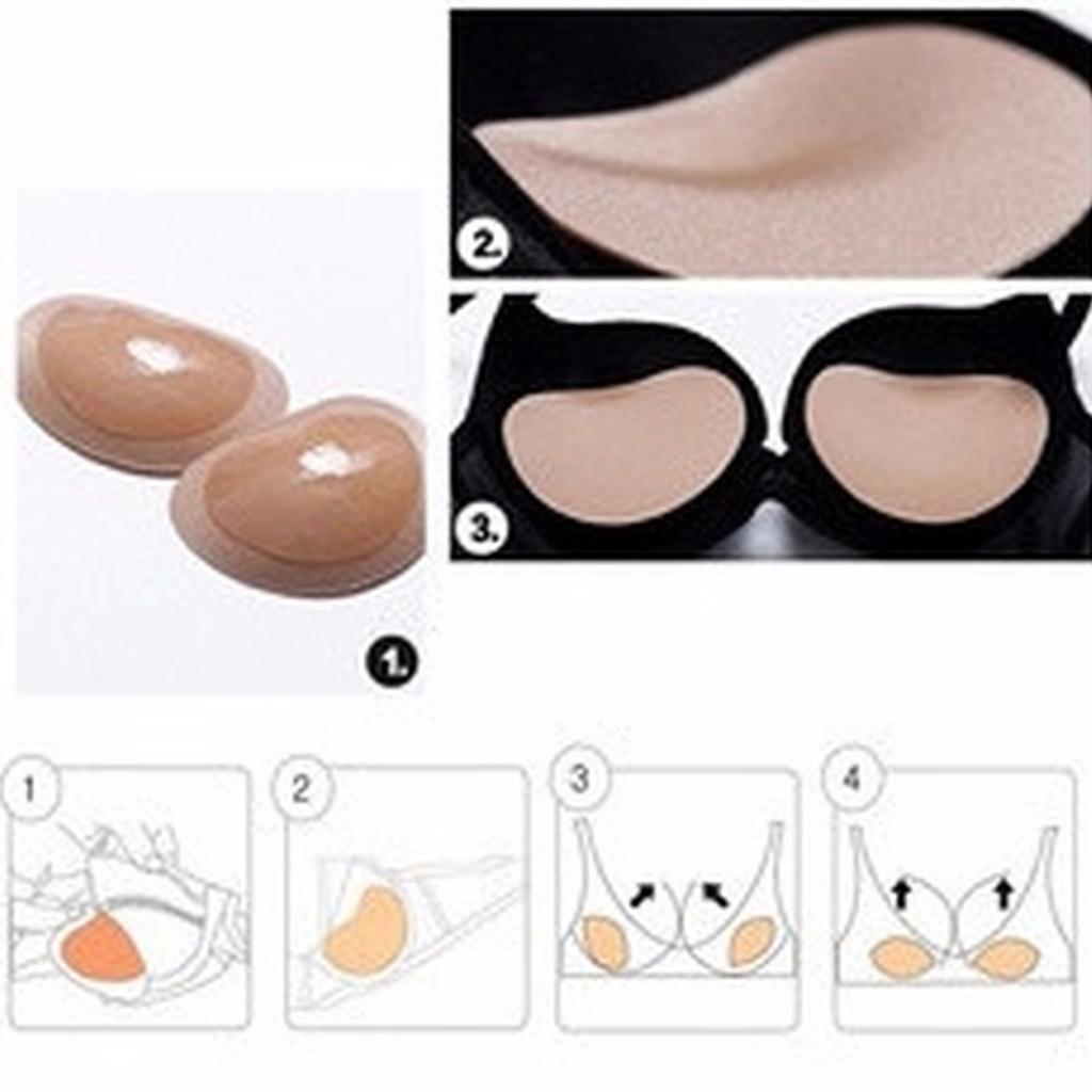Reusable Silicone Breast Enhan - Push Up Bra Silicone 评论和价格